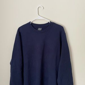 Fruit of the Loom - Navy Blue Sweatshirt
